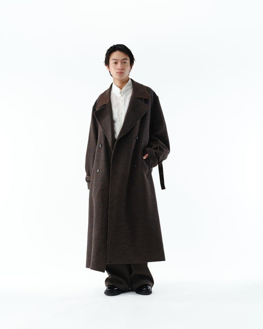 25AW未使用SUBLATIONS LIGHT TWEED ULSTERCOAT