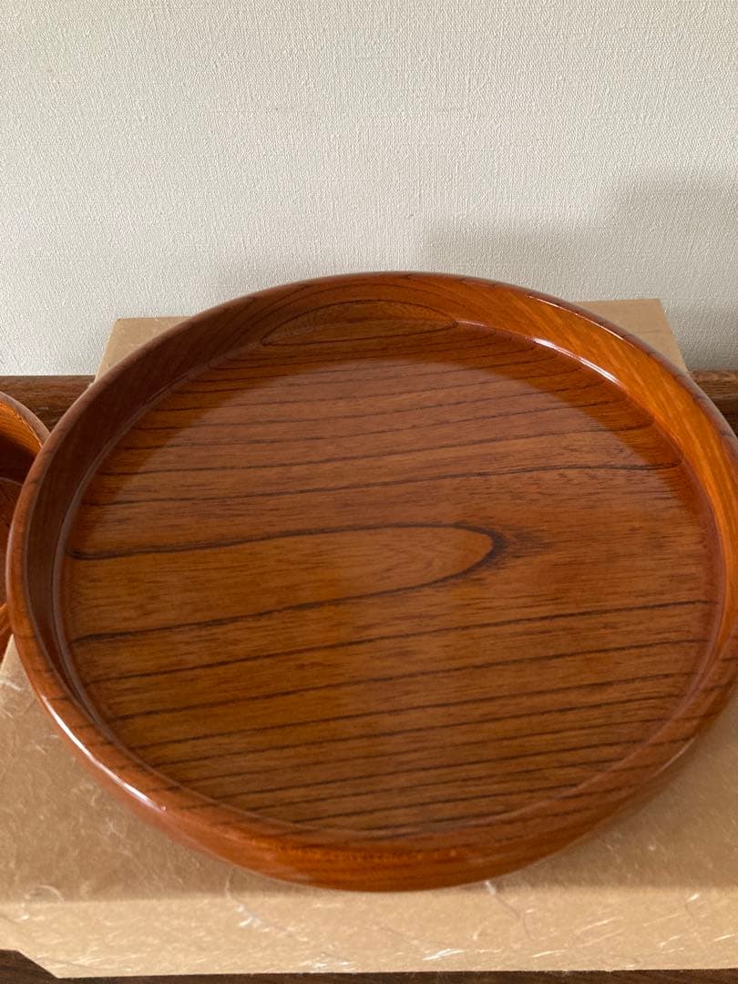 ［新品未使用] くりぬき茶櫃　＊伝統的工芸品小田原漆器♪♪大幅値下げ♪♪