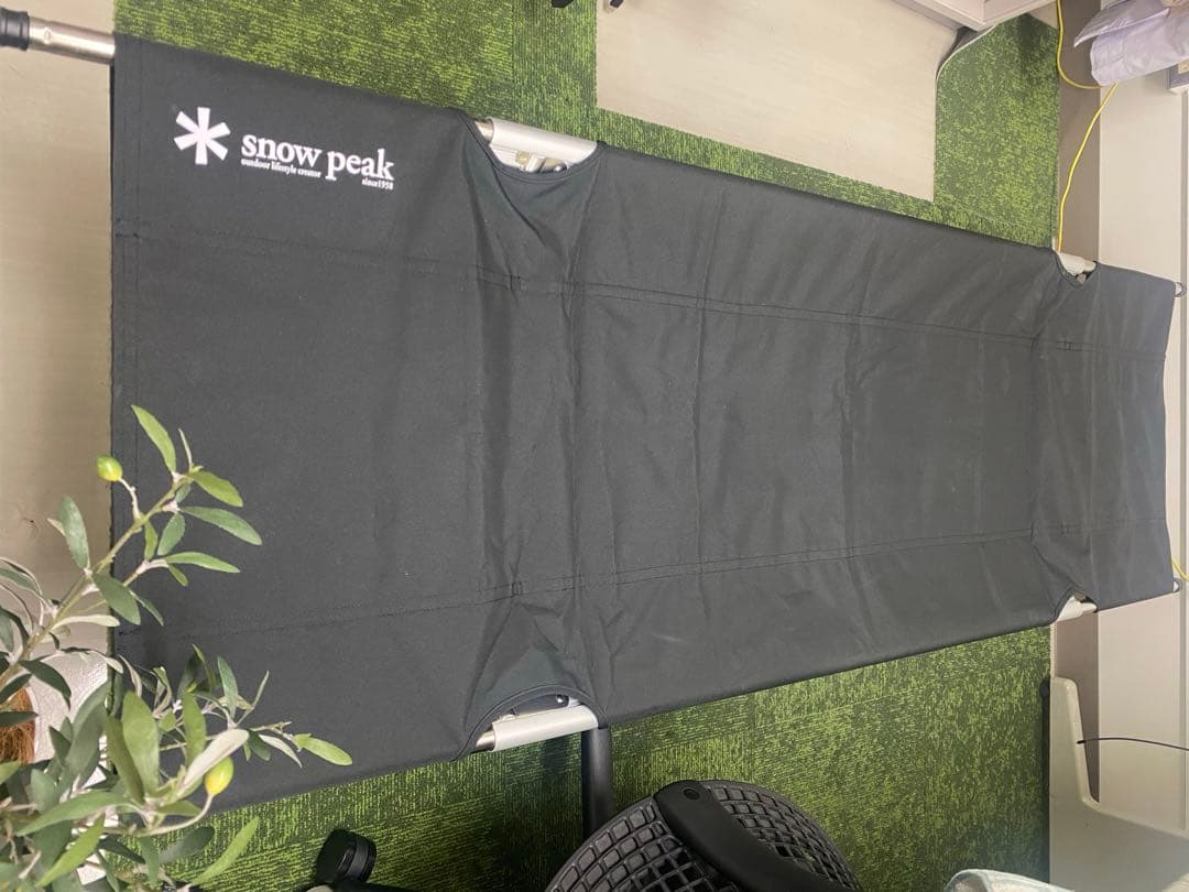  Peak (スノーピーク)コット ハイテンション ブラック
