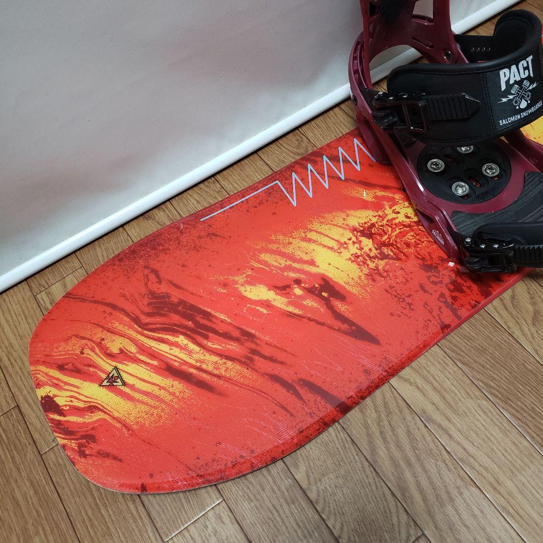専用出品 K2 SALOMON 152cm グラトリ スノーボード セット