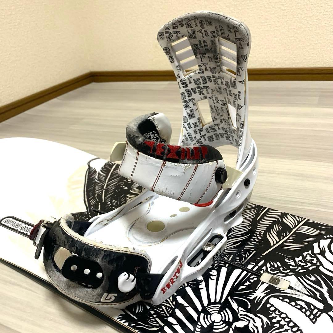 BURTON TWIN 154 BURTON EST EST M セット スカル