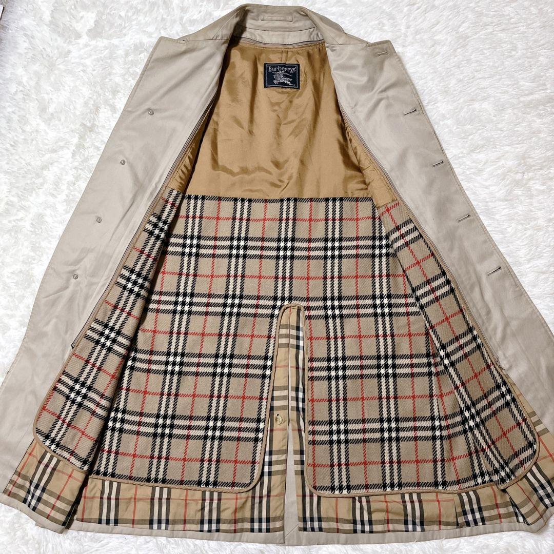 【希少】Burberrys バーバリー ステンカラーコート ノバチェック