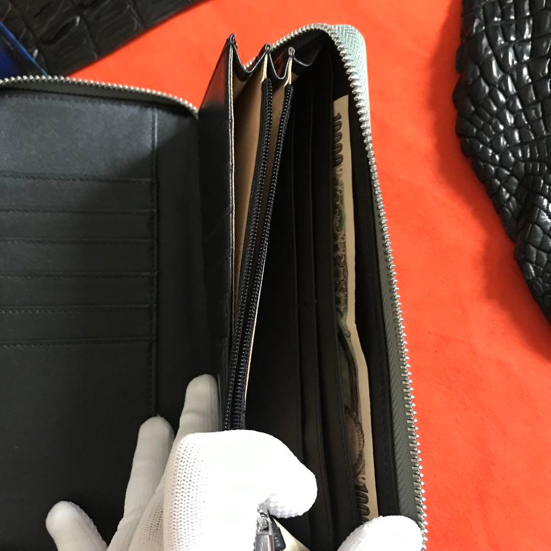 新作品 グリーン系　緑　ハンドメイド ブライドレザー ヌメ革本革 メンズ&長財布