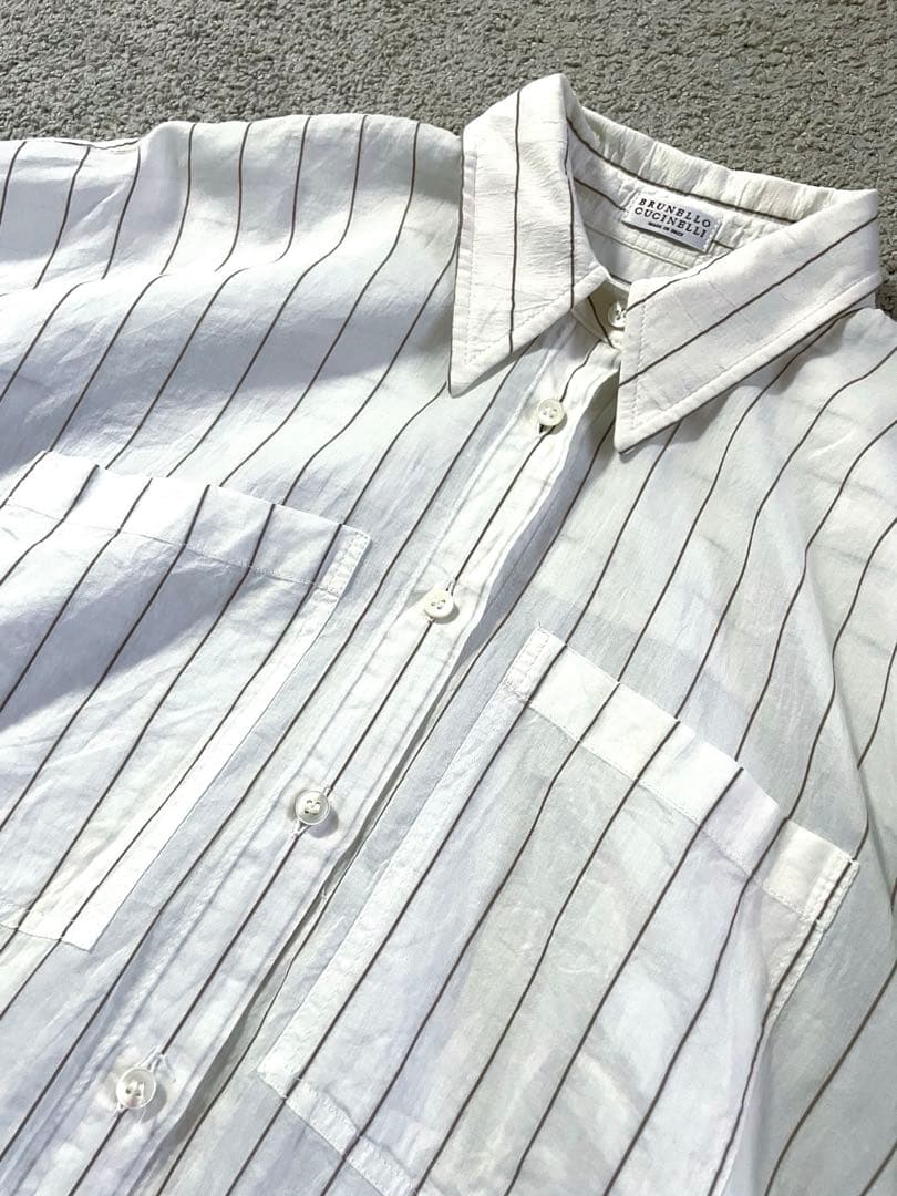 BRUNELLO CUCINELLI ブルネロクチネリ　シャツ　ブラウス
