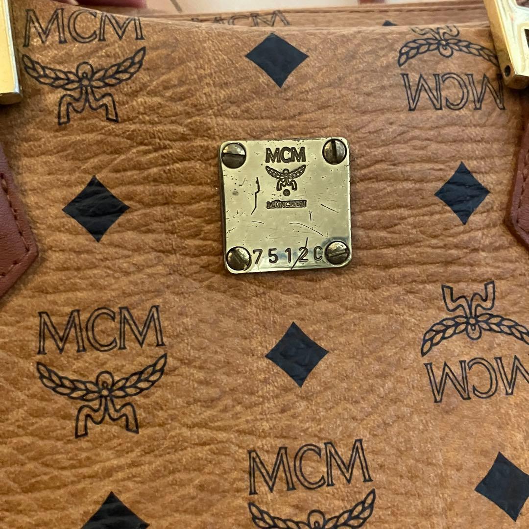 MCM ボストンバッグ ブラウン