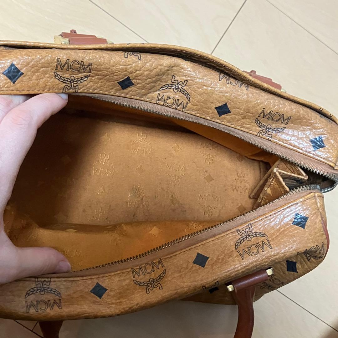 MCM ボストンバッグ ブラウン