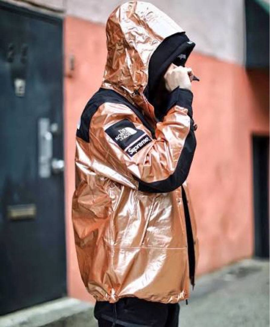 THE NORTH FACE × Supreme マウンテンパーカー M ピンク