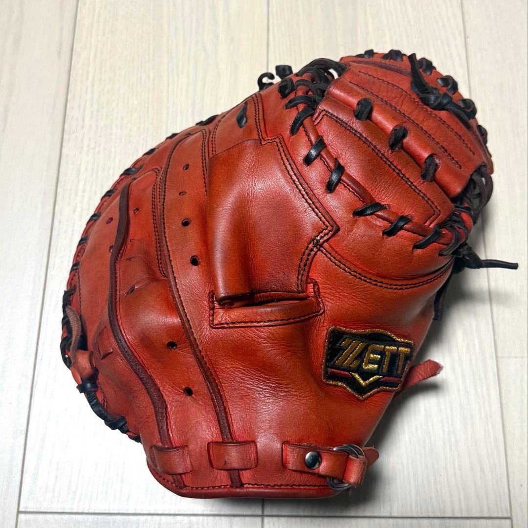 ZETTプロステイタス軟式キャッチャーミット