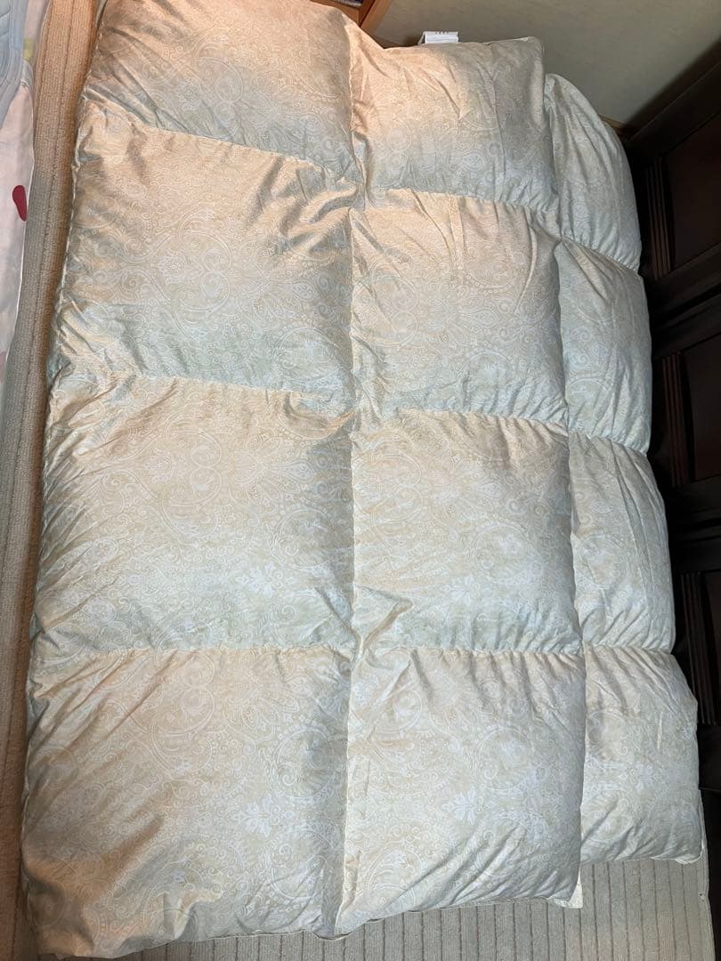 羽毛ダウン掛け布団 150x210cm 2組セット