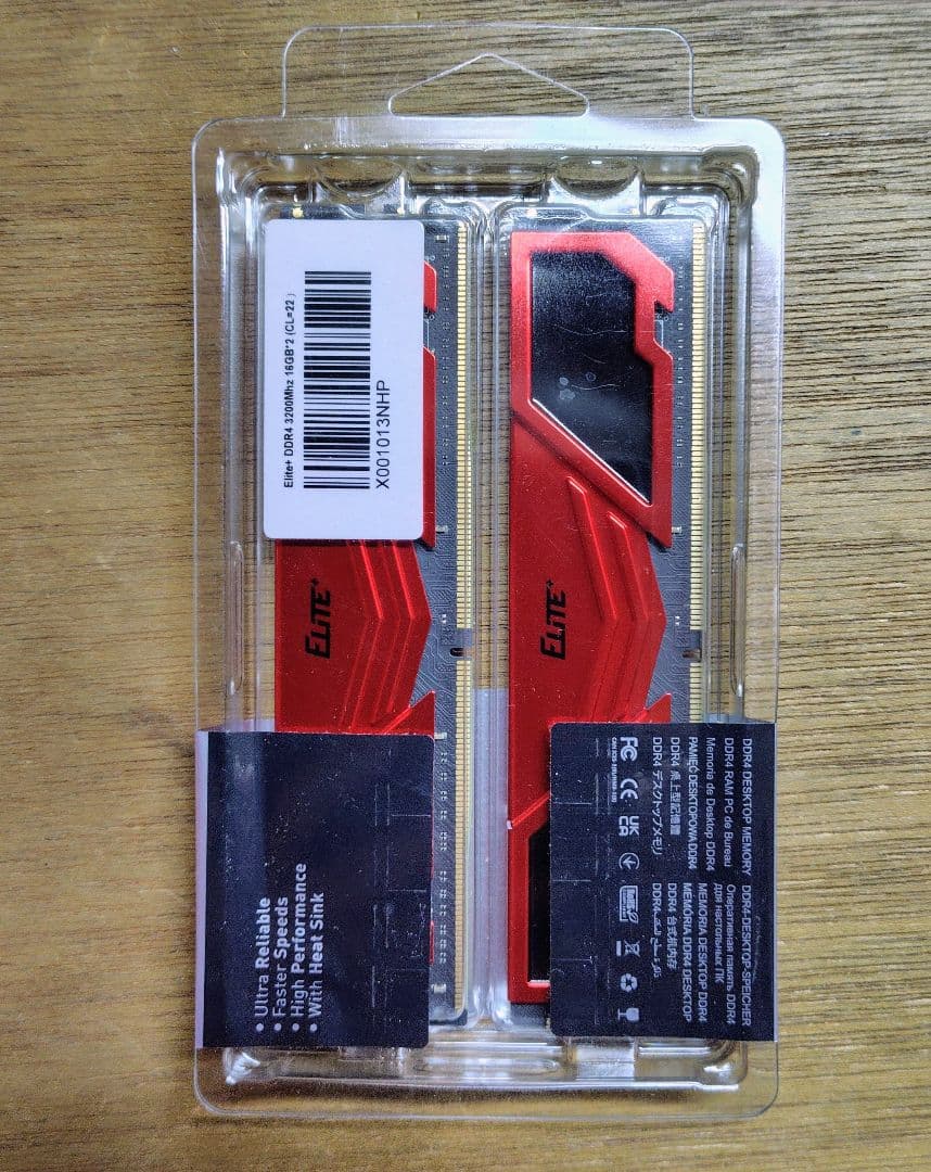メモリー TEAMGROUP Elite DDR4 32GB 3200MHz