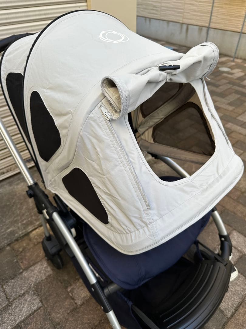 Bugaboo bee5 ネイビー ブリージーサンキャノピーなどオプションあり