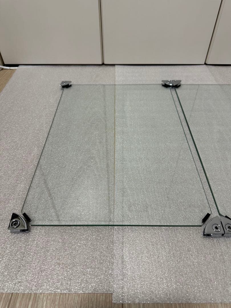 USMハラー 純正 ガラスパネル 500×350モジュール 2枚 取付パーツ付①