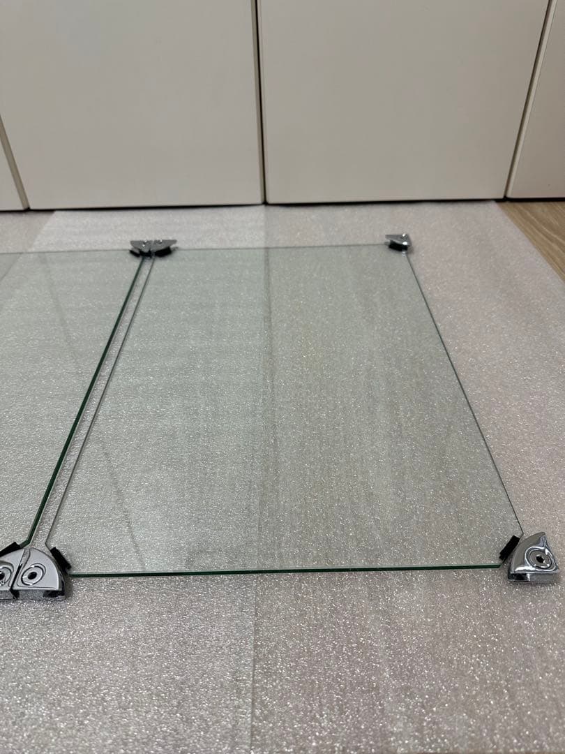 USMハラー 純正 ガラスパネル 500×350モジュール 2枚 取付パーツ付①
