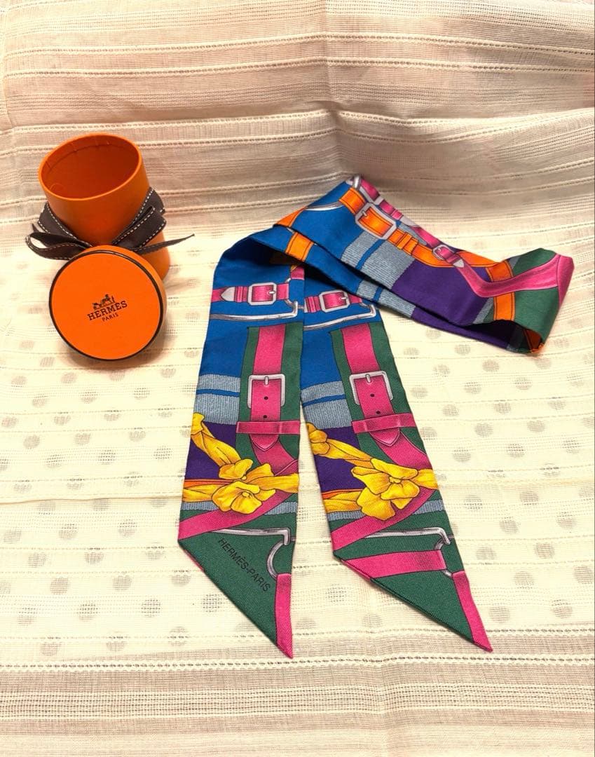 ■極美品■ HERMES エルメス ツイリーGrand Manege【大調教術】