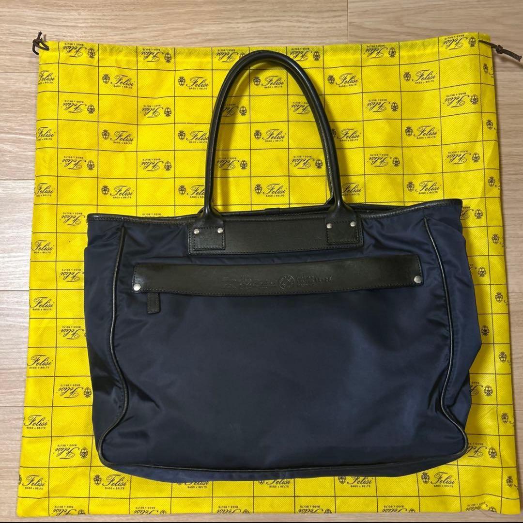 【美品】Felisiフェリージ トートバッグ 14/26 ビジネスバッグ
