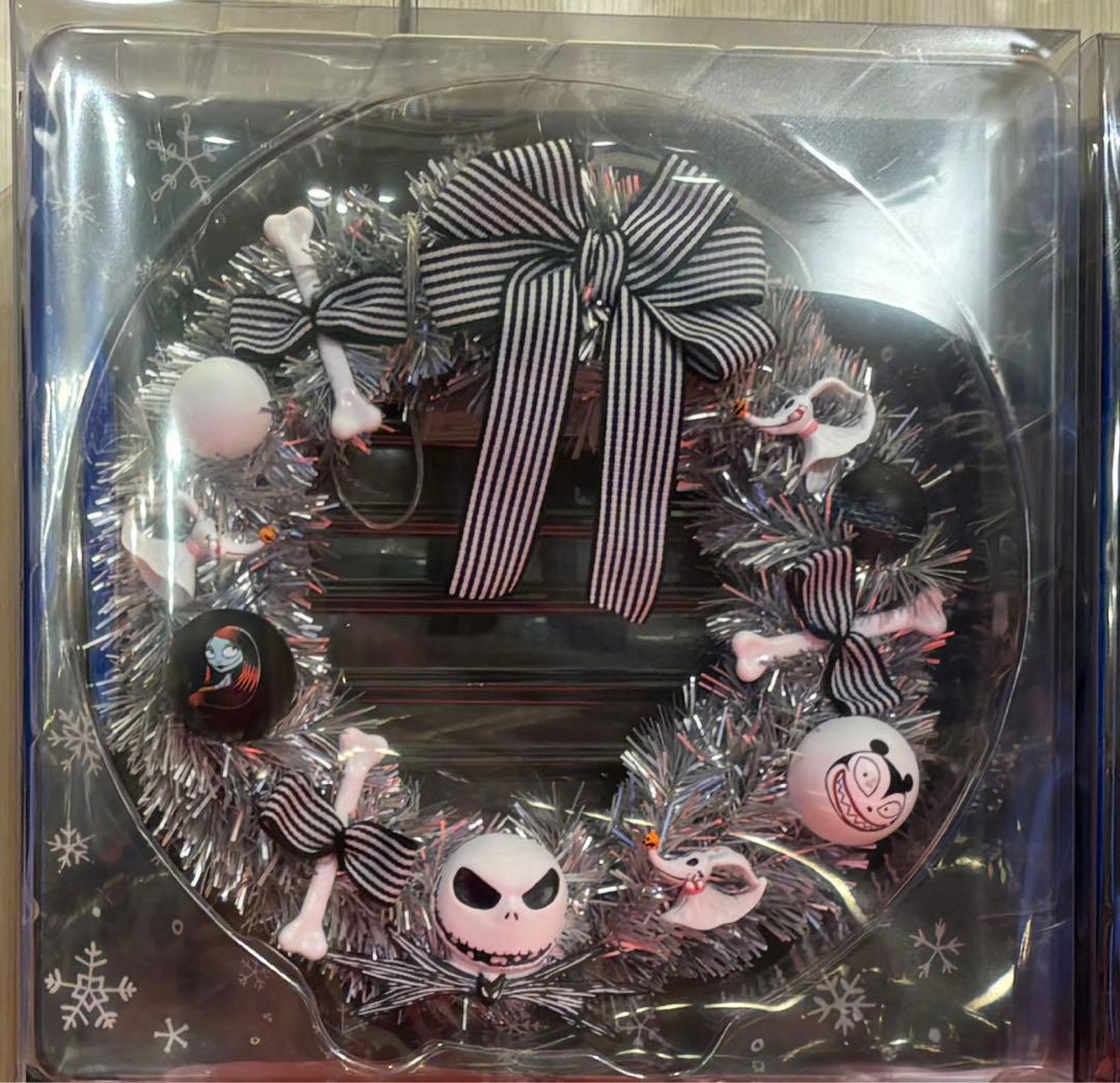 ナイトメアー・ビフォア・クリスマス ディズニーストア ジャック リース ゼロ新品