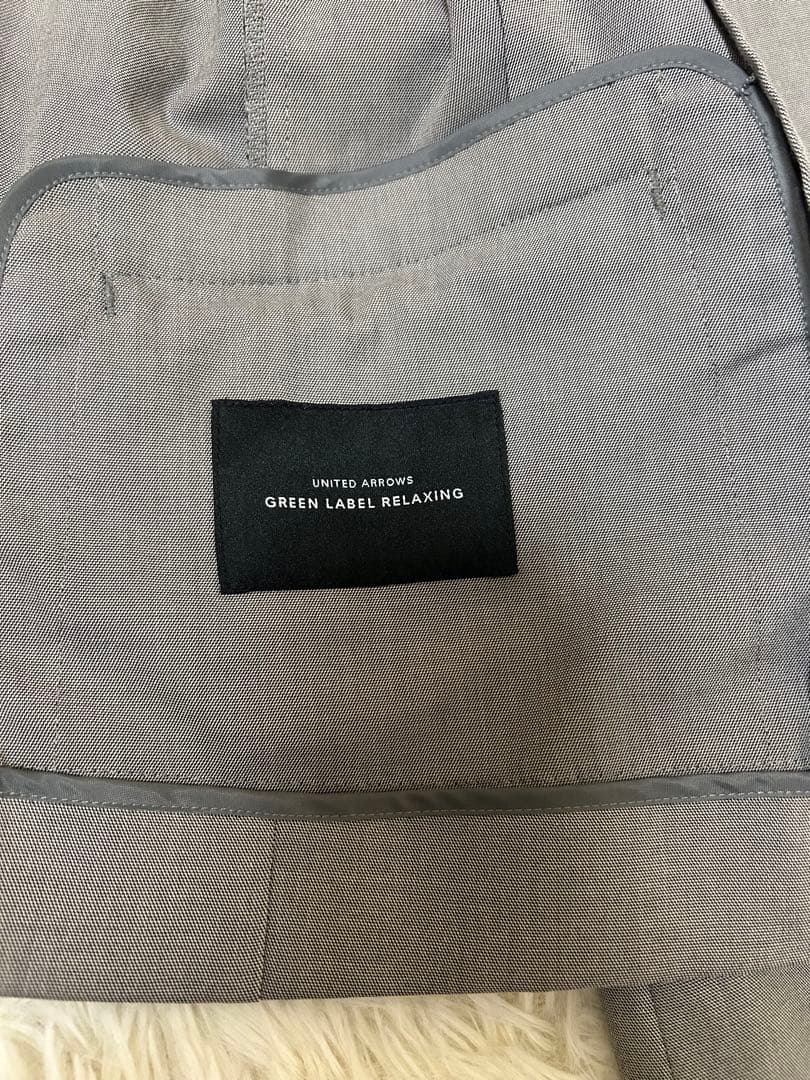 green label relaxing パンツスーツ セットアップ40 グレー