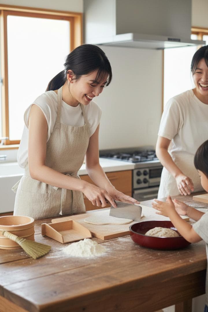 ●そば打ち用道具まとめ売り●こね鉢●包丁●こま板●はけ