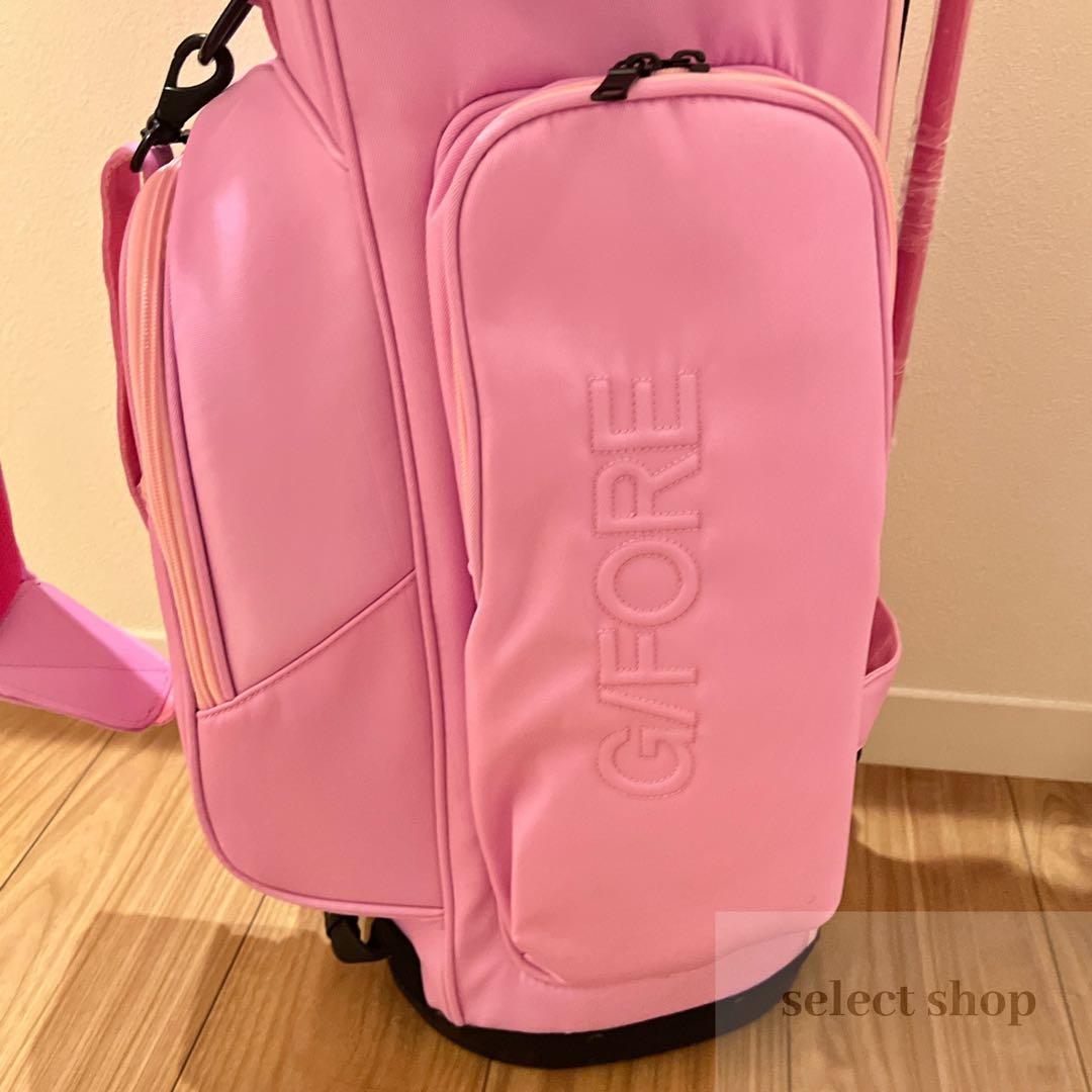 【♡】新品未使用 G/FOREスタンド式 キャディーバック ピンク