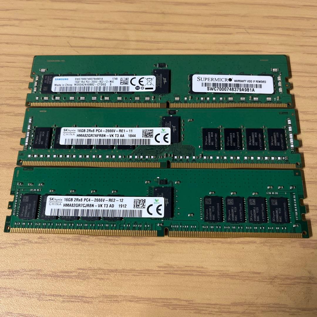 m*o様 サムスン　メモリ　16GB 3枚セット