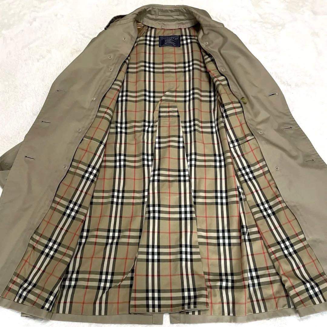 美品✨バーバリー　マキシ丈　トレンチコート　ベージュ　ライナー付き　40 L