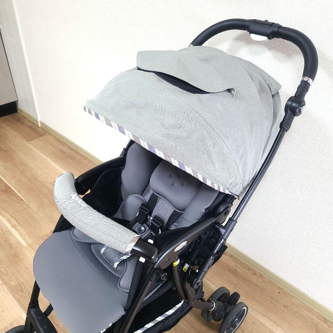Aprica アップリカ ラクーナエアー コンパクト ベビーザらス限定 グレー