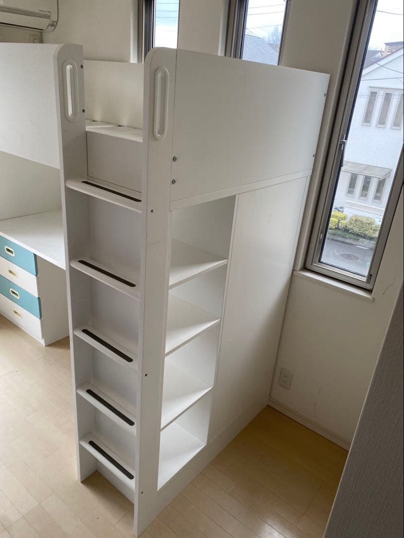 IKEA STUVA ロフトベッド デスク付　ホワイト