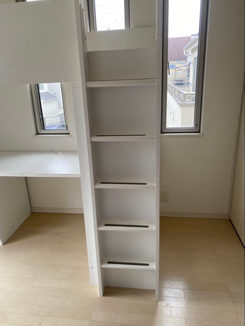 IKEA STUVA ロフトベッド デスク付　ホワイト