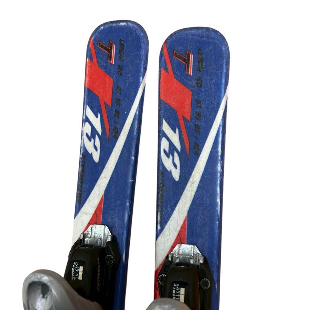 ⑩ジュニアスキー3点セット 板120cm/靴22cm/ストック 子供用フルセット