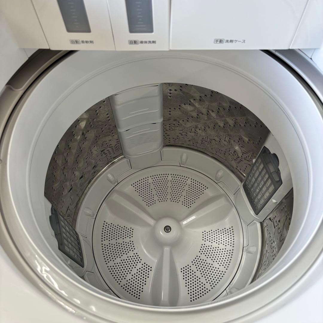 Panasonic NA-FA8K3 全自動洗濯機 8kg 洗剤柔軟剤自動投入
