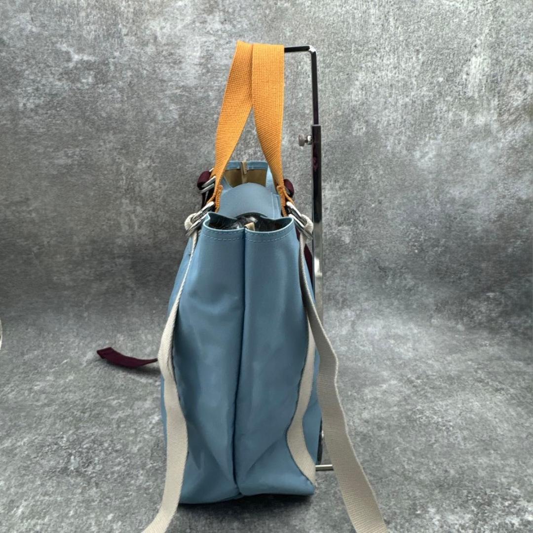 バッグ Longchamp Replay Limited Blue Tote 2023