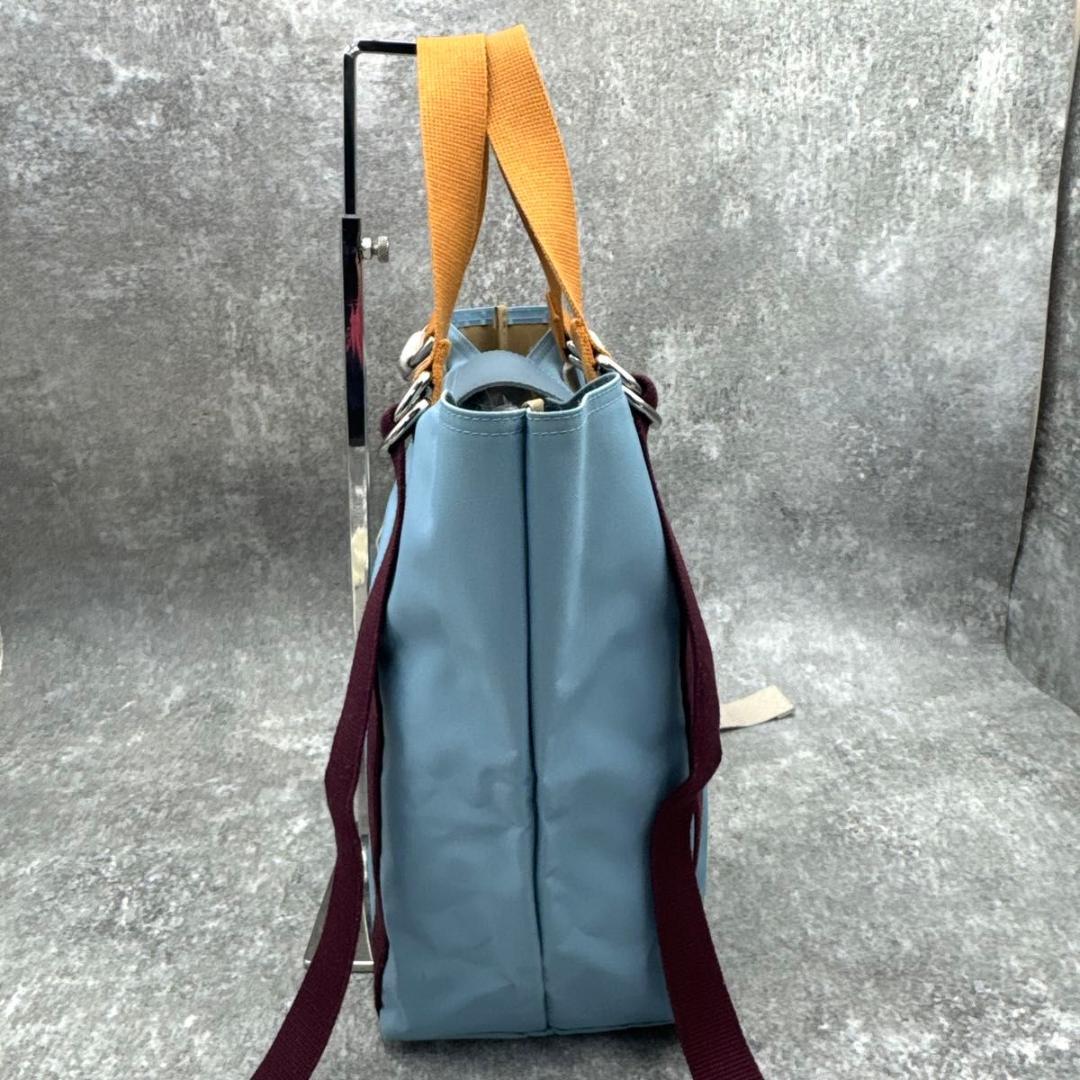 バッグ Longchamp Replay Limited Blue Tote 2023