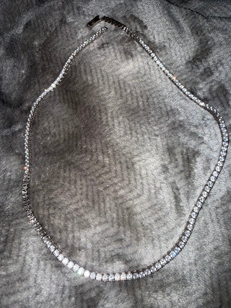 AVALANCHE シルバーテニスネックレス