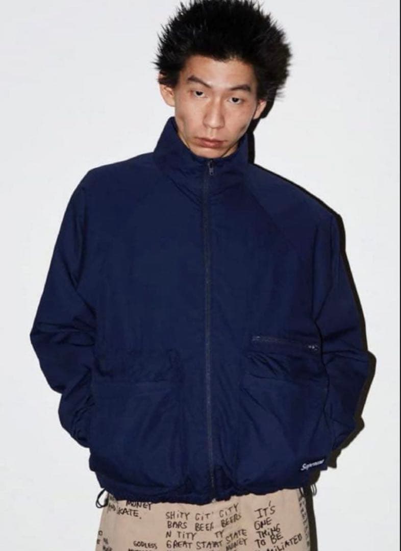 ジャケット・アウター Supreme Raglan Utility Jacket NAVY