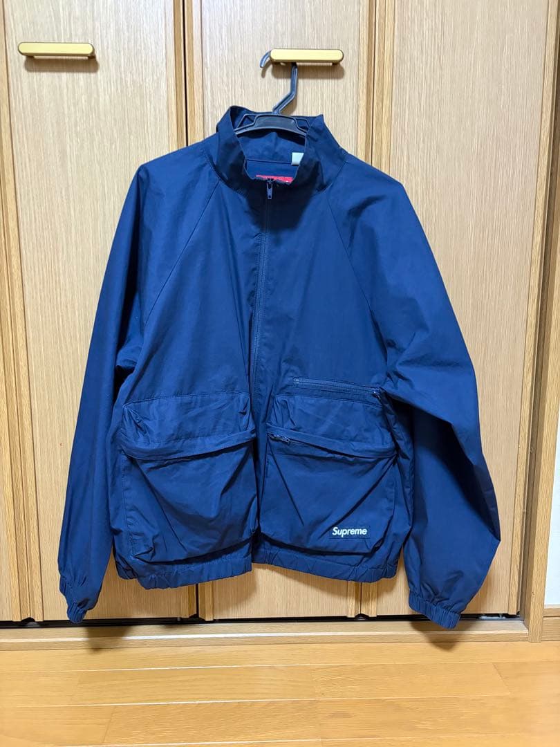 ジャケット・アウター Supreme Raglan Utility Jacket NAVY