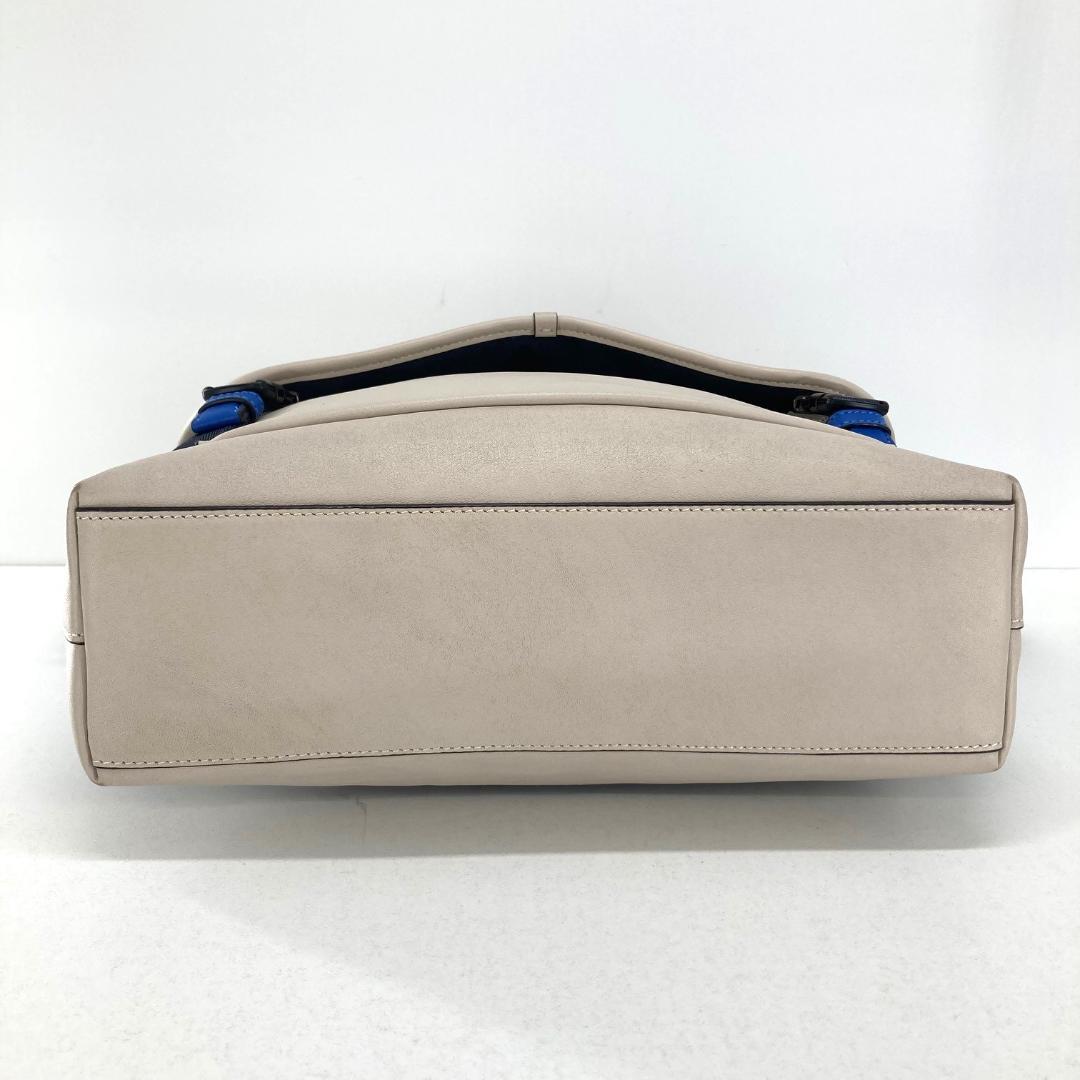 極美品 COACH　リーグ バイク バッグ　メッセンジャー　シグネチャー