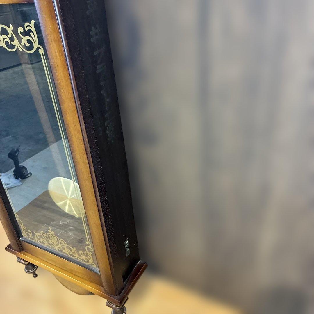 SEIKO 壁掛け 振り子時計 クォーツ 電池式 柱時計 ボンボン時計