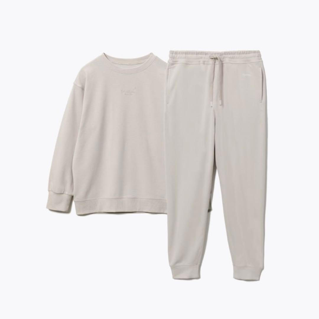 TENTIAL BAKUNE スウェット ウィメンズ M グレージュ 上下セット
