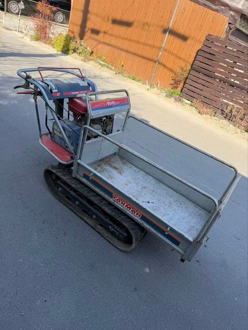 中古品 ヤンマー 運搬車 MCG95 最大積載250Kg 手動ダンプ クローラー