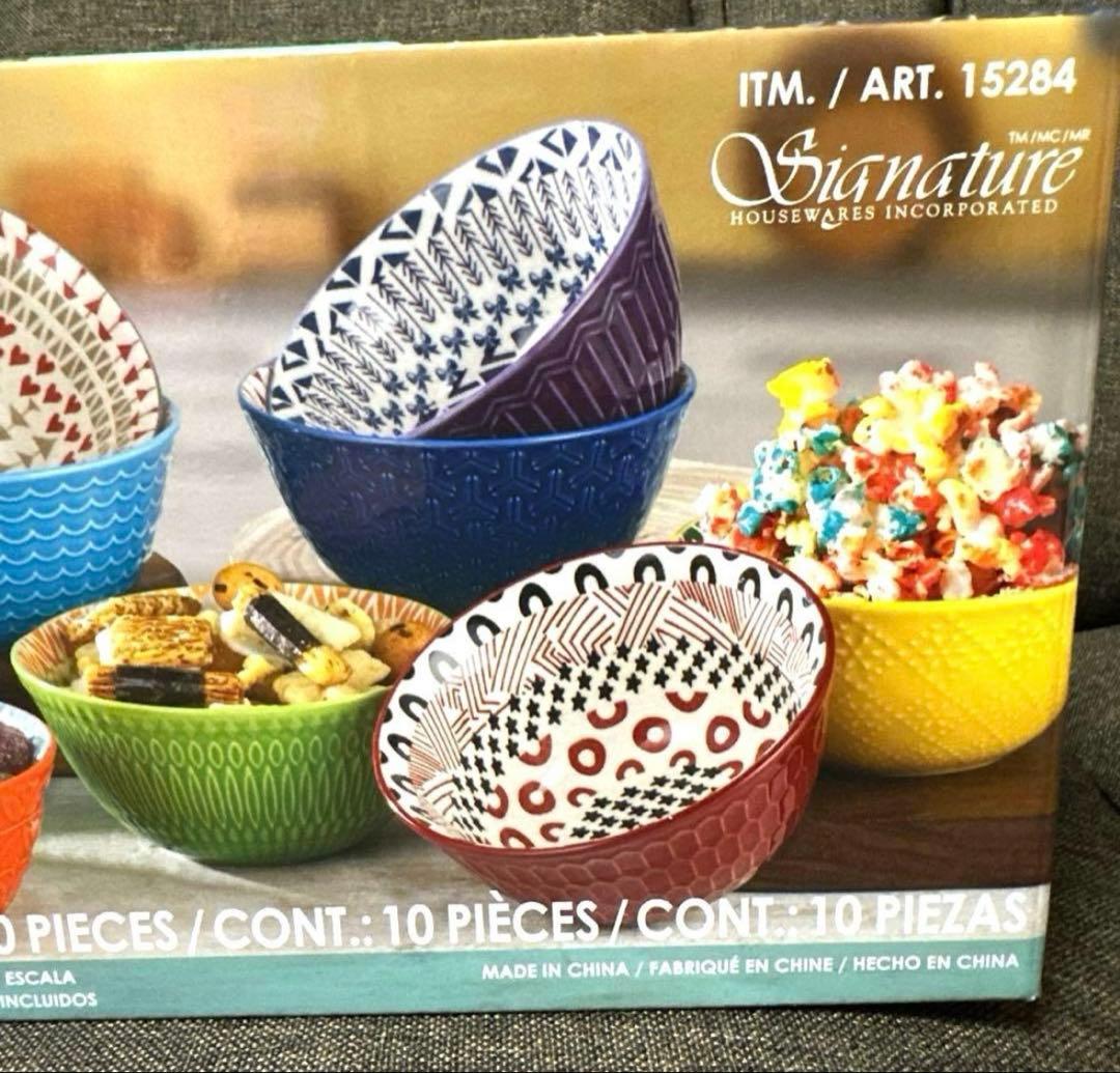 新品✨フルセット✨安心✨未開封印付✨コストコ✨食器 10点セット 人気デザイン柄