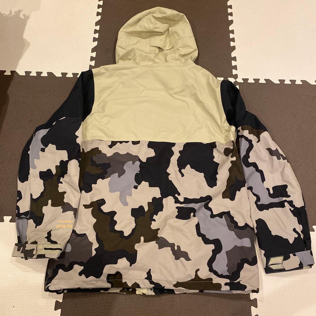 VOLCOM GORE-TEX カモフラージュ スノーボードウェアセット