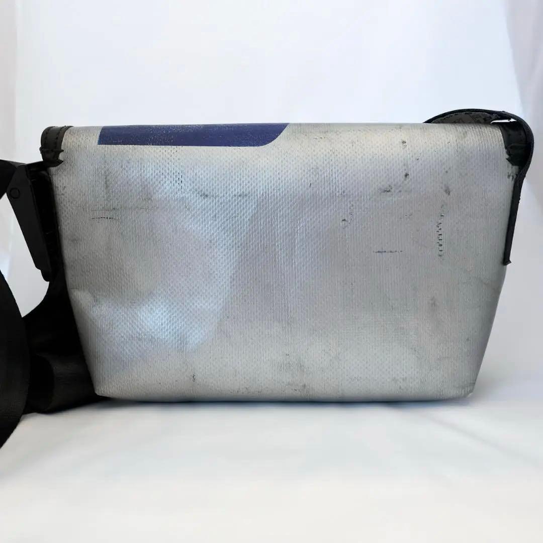 値下げ‪☆FREITAG F41 メッセンジャーバッグ シルバー/ブルー