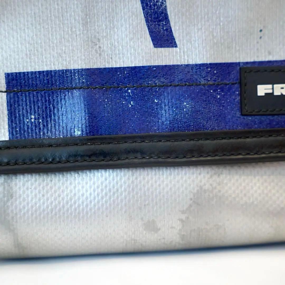 値下げ‪☆FREITAG F41 メッセンジャーバッグ シルバー/ブルー
