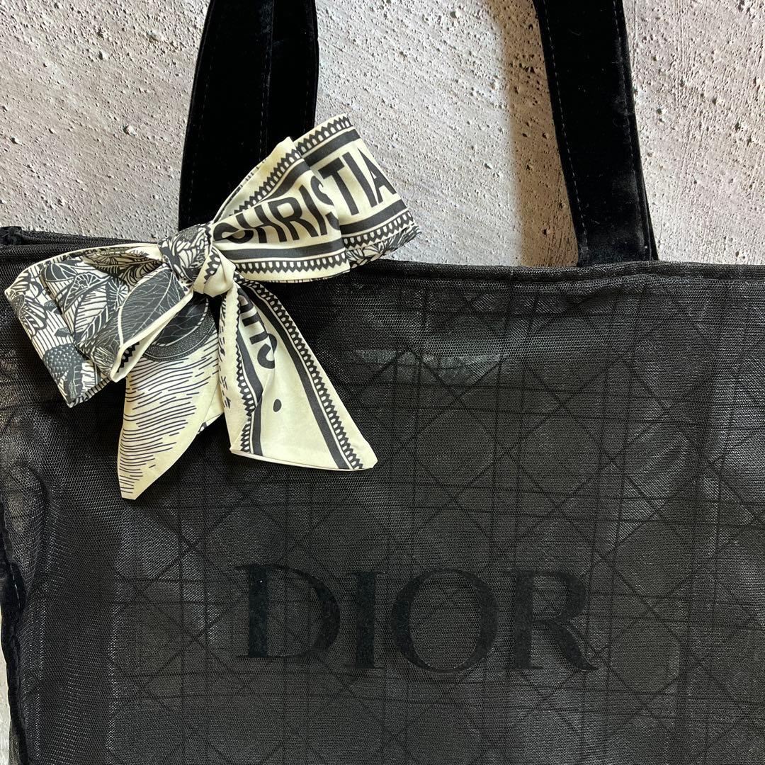 Dior ブラック トートバッグ