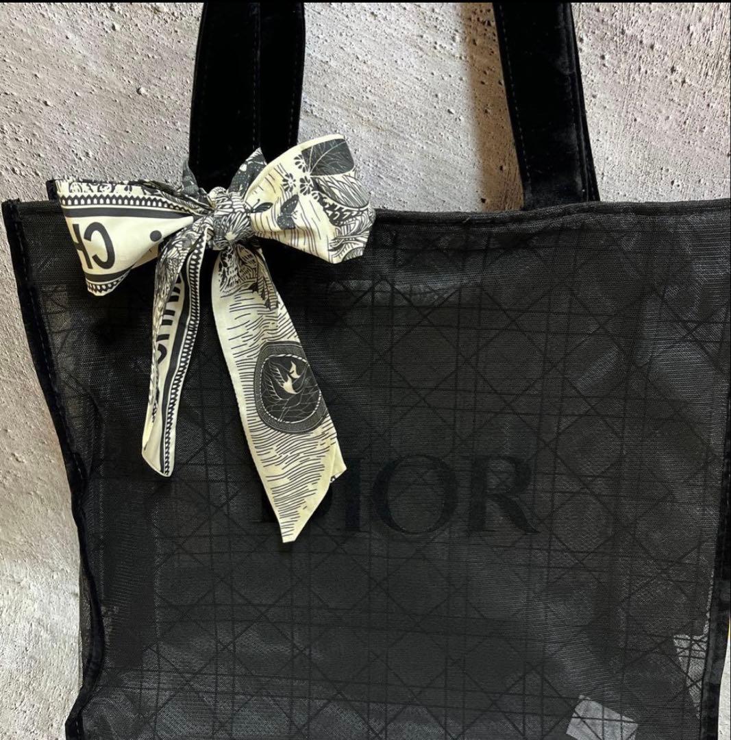Dior ブラック トートバッグ