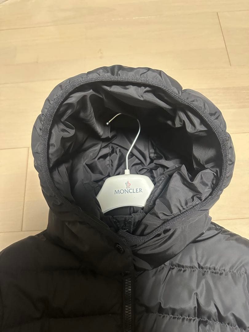 MONCLER シャーパル10A ブラック ダウンコート