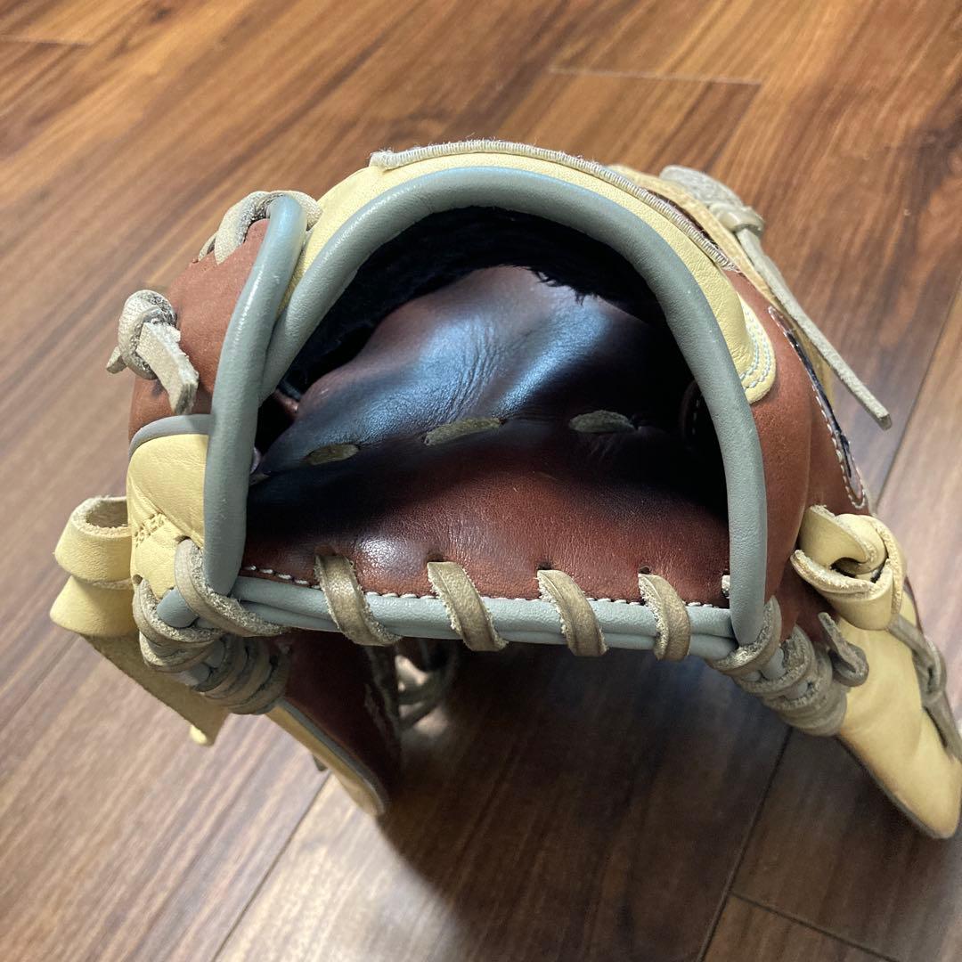 Y*P様 ローリングスRawlings 外野手用　軟式グローブ ブラウン/ベージ