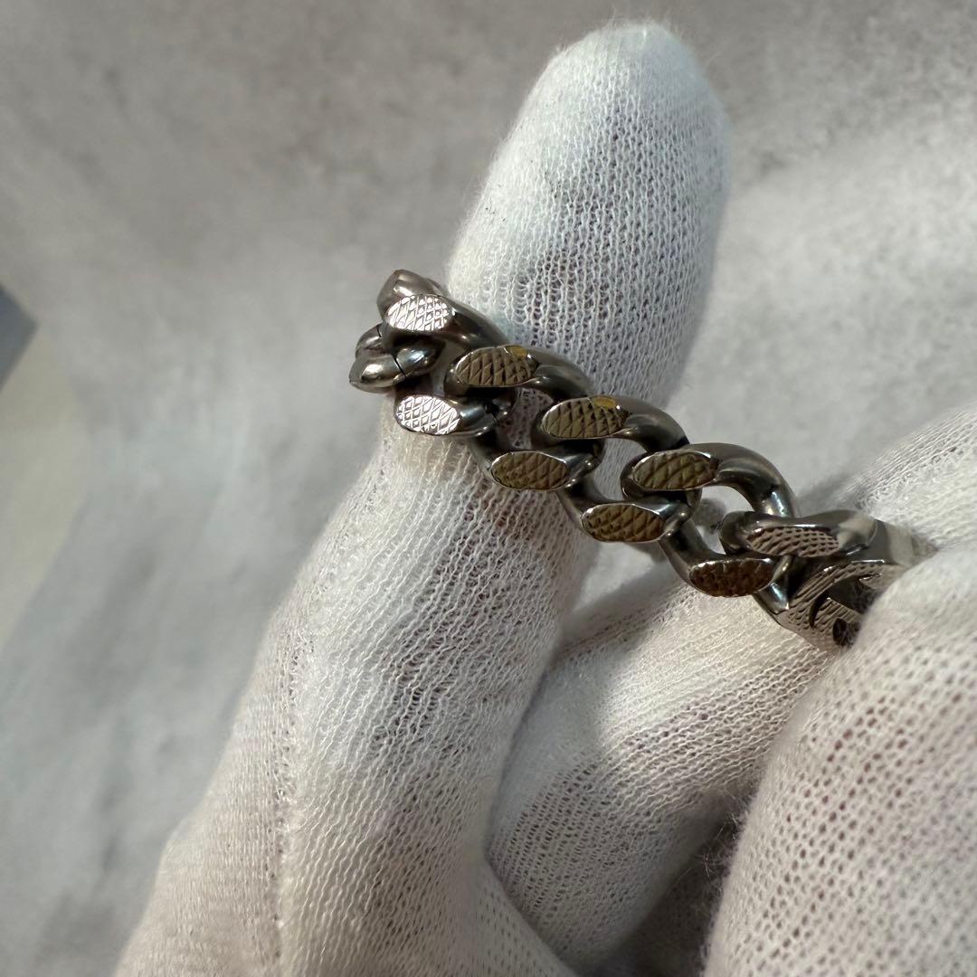 あ*ん様 美品 激レア GUCCI インターロッキングG ネックレス パラジウム