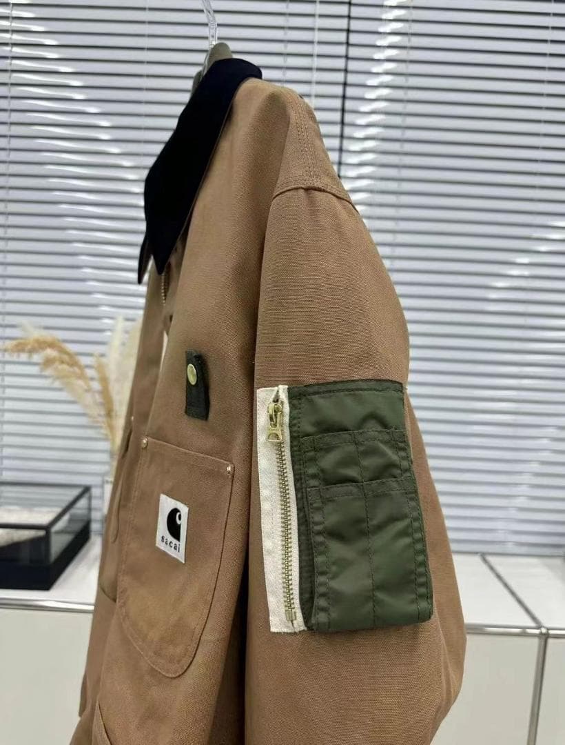 ジャケット・アウター Carhartt WIP Canvas MA-1 Jacket Michigan