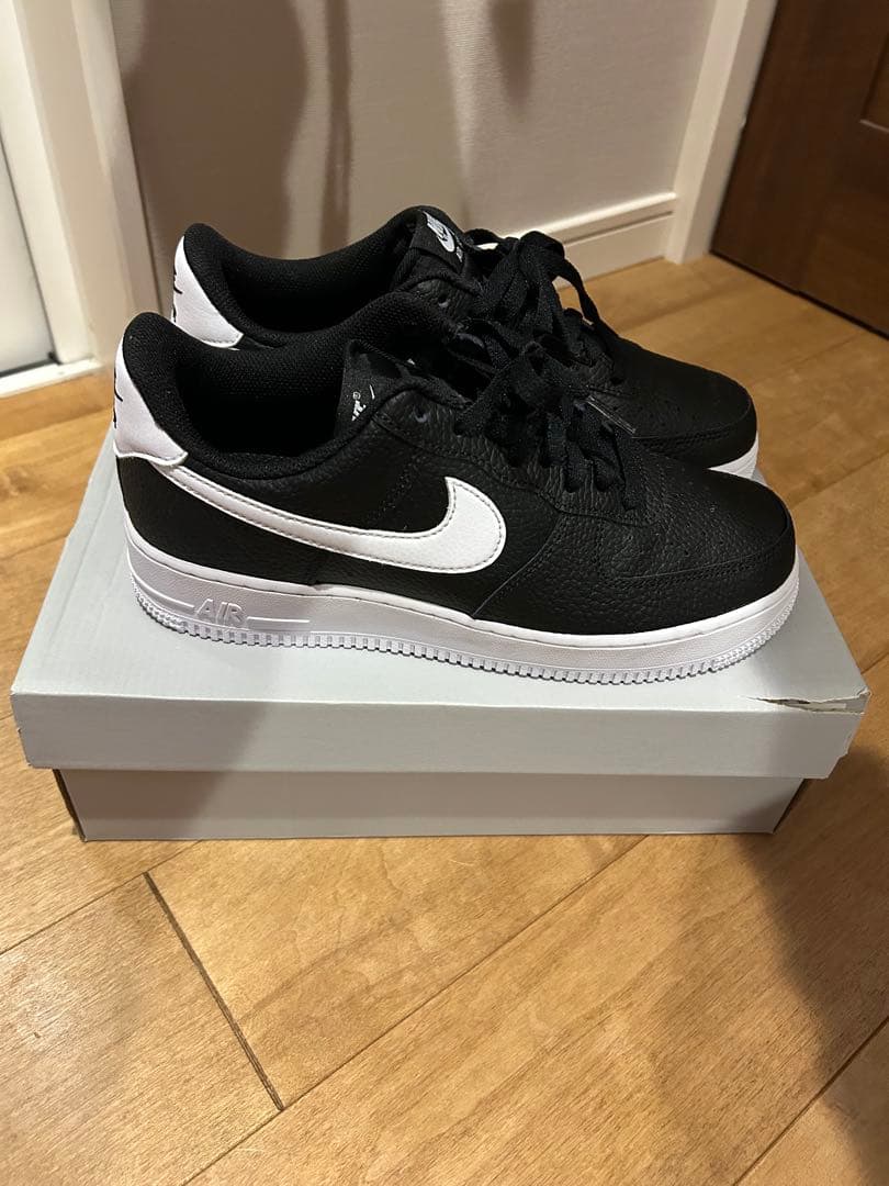 靴 Nike Air Force 1 Low '07 \"Black/White\"
